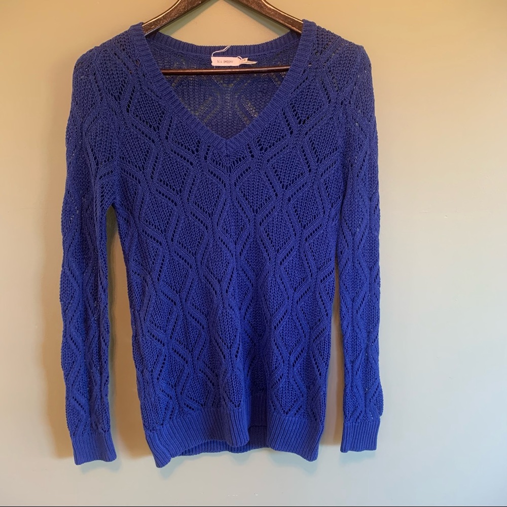 Knit Layering Long Sleeve Top, Small